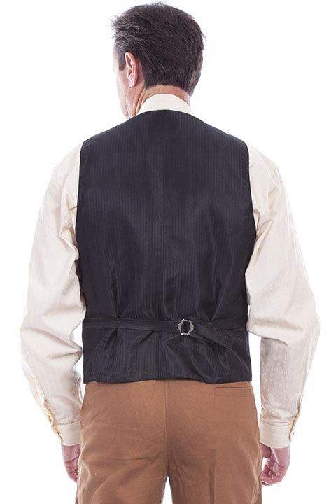 Scully EMERALD DOUBLE BREASTED WIDE LAPEL VEST - Scully Leather - Flyclothing LLC