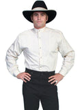 Scully IVORY DIAMOND DOBBY BUTTON UP SHIRT - Scully Leather