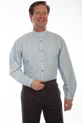 Scully SKY PRINTED SCROLL BUTTON FRONT SHIRT - Flyclothing LLC