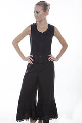 Scully BLACK BLOOMERS - Scully Leather