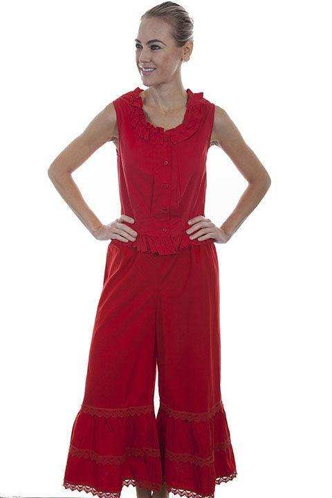 Scully RED BLOOMERS - Scully Leather - Flyclothing LLC