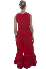 Scully RED BLOOMERS - Flyclothing LLC