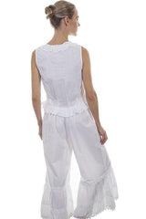 Scully WHITE BLOOMERS - Scully Leather