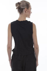 Scully BLACK CAMISOLE - Scully Leather