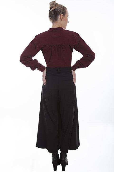 Scully BLACK SUEDED RIDING SKIRT - Scully Leather - Flyclothing LLC