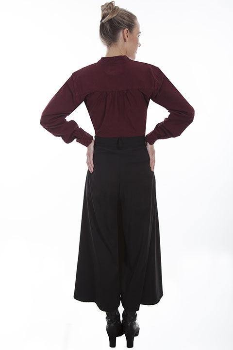 Scully BLACK SUEDED RIDING SKIRT - Scully Leather