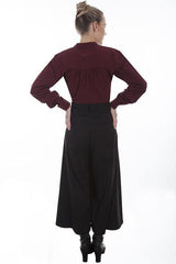 Scully BLACK SUEDED RIDING SKIRT - Scully Leather