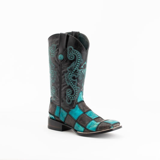 Ferrini USA Patchwork - Men's Men's Boots - Ferrini USA