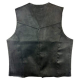 Rockmount Clothing Men's Black Suede Cloth Vest - Rockmount Clothing - Flyclothing LLC