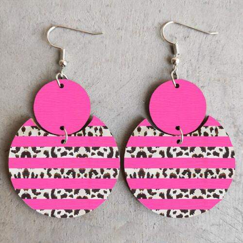 Xylem Leopard Dangle Earrings - Trendsi - Flyclothing LLC