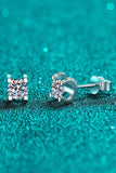 Limitless Love 1 Carat Moissanite Stud Earrings - Trendsi