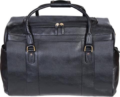 Scully Leather Black Duffle Bag - Flyclothing LLC