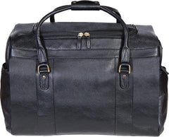 Scully Leather Black Duffle Bag - Flyclothing LLC