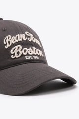 Embroidered Graphic Adjustable Baseball Cap - Trendsi - Flyclothing LLC