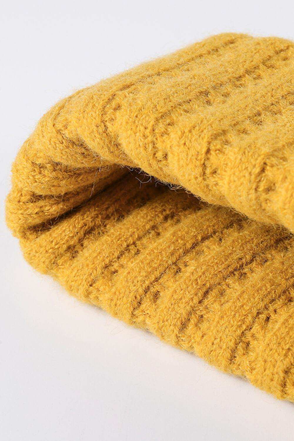 Wide Rib Beanie - Trendsi - Flyclothing LLC
