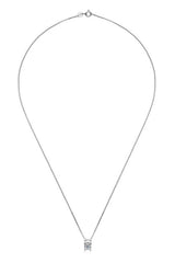 Moissanite 925 Sterling Silver Necklace - Trendsi - Flyclothing LLC