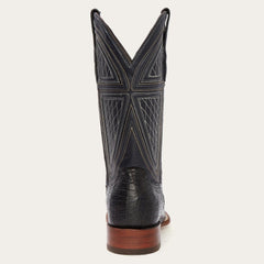 Stetson Black Falls Alligator Cowboy Boot