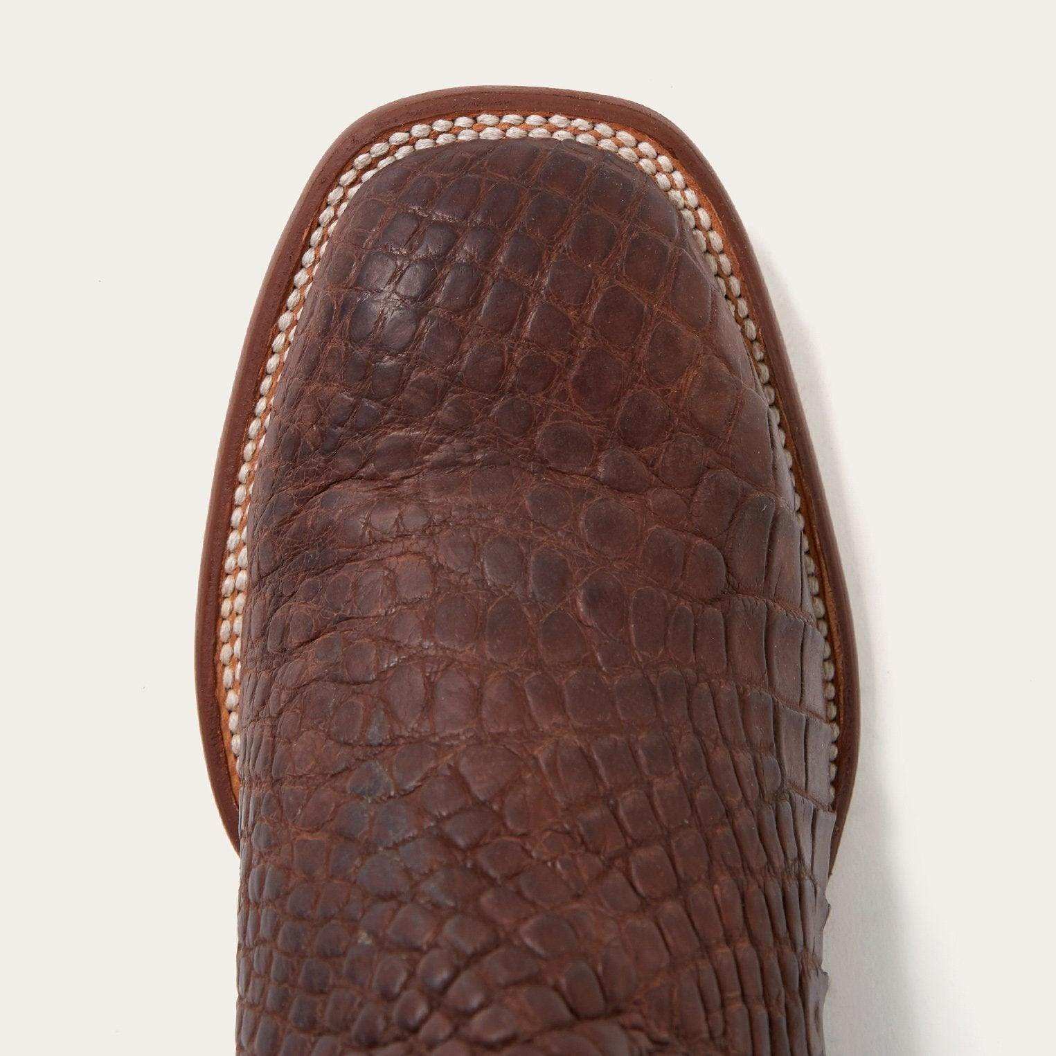 Stetson Big Horn Tobacco Alligator Cowboy Boot - Stetson - Flyclothing LLC