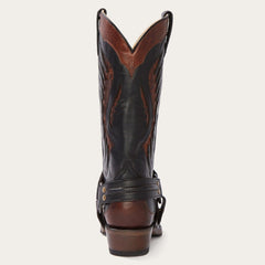 Stetson Biker Outlaw Oiled Leather Cowboy Boot - Flyclothing LLC