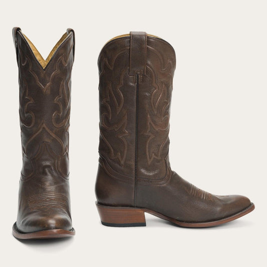 Stetson Carlisle Corded & Brushed Leather Boot