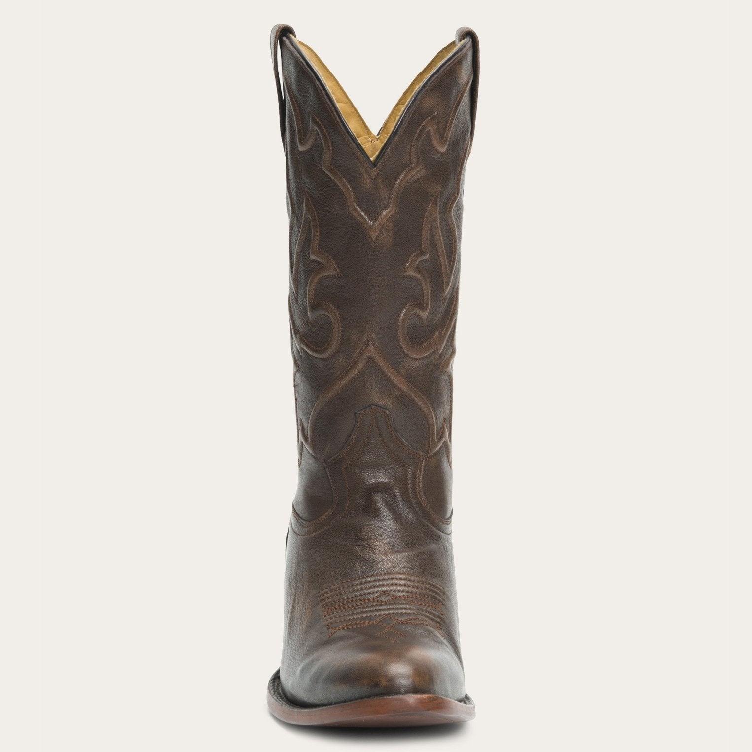 Stetson Carlisle Corded & Brushed Leather Boot