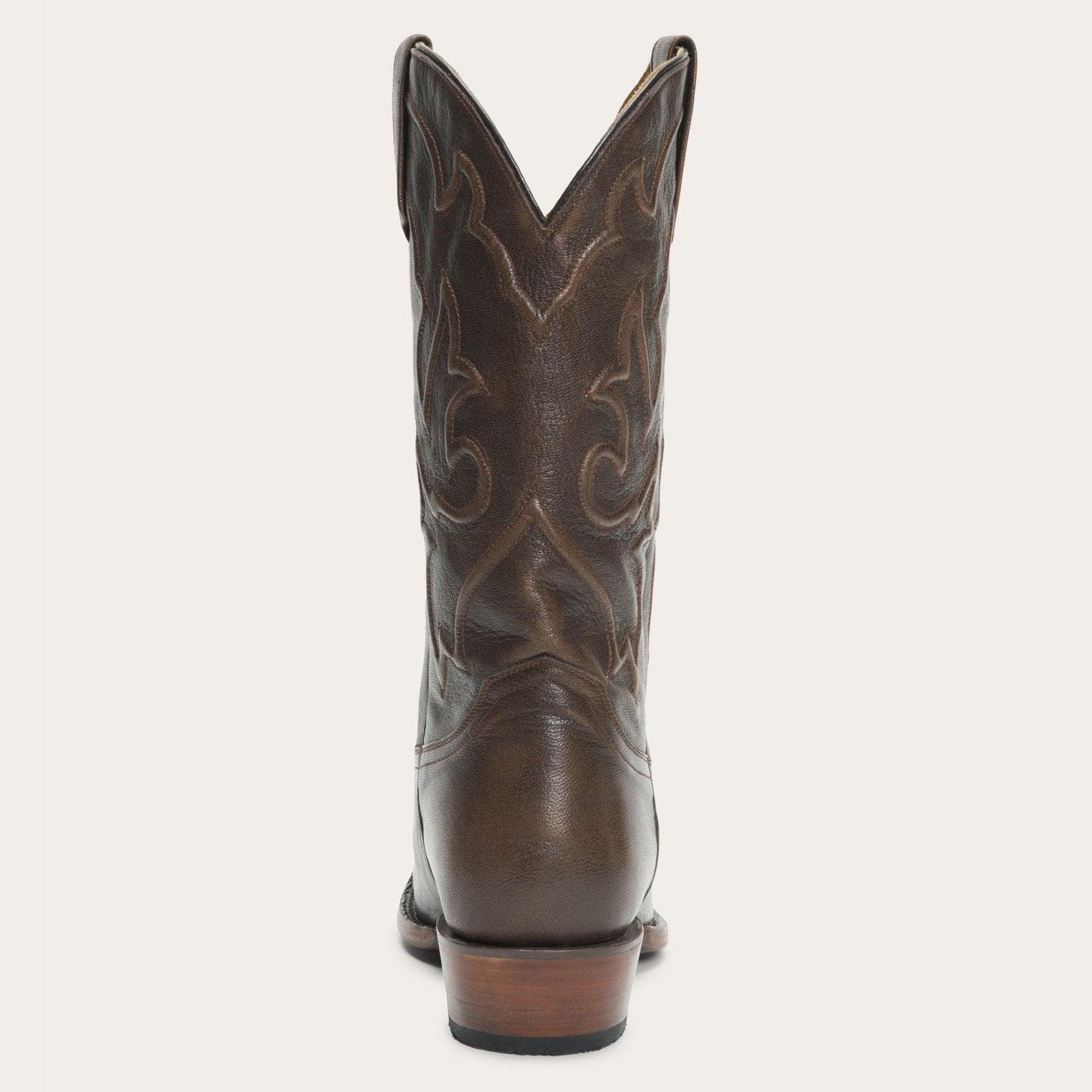 Stetson Carlisle Corded & Brushed Leather Boot