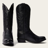 Stetson Ames Corded & Burnished Leather Boot - Stetson - Flyclothing LLC