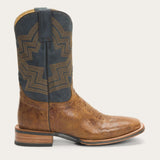 Stetson Goddard Burnished Blue & Brown Leather Boot - Stetson