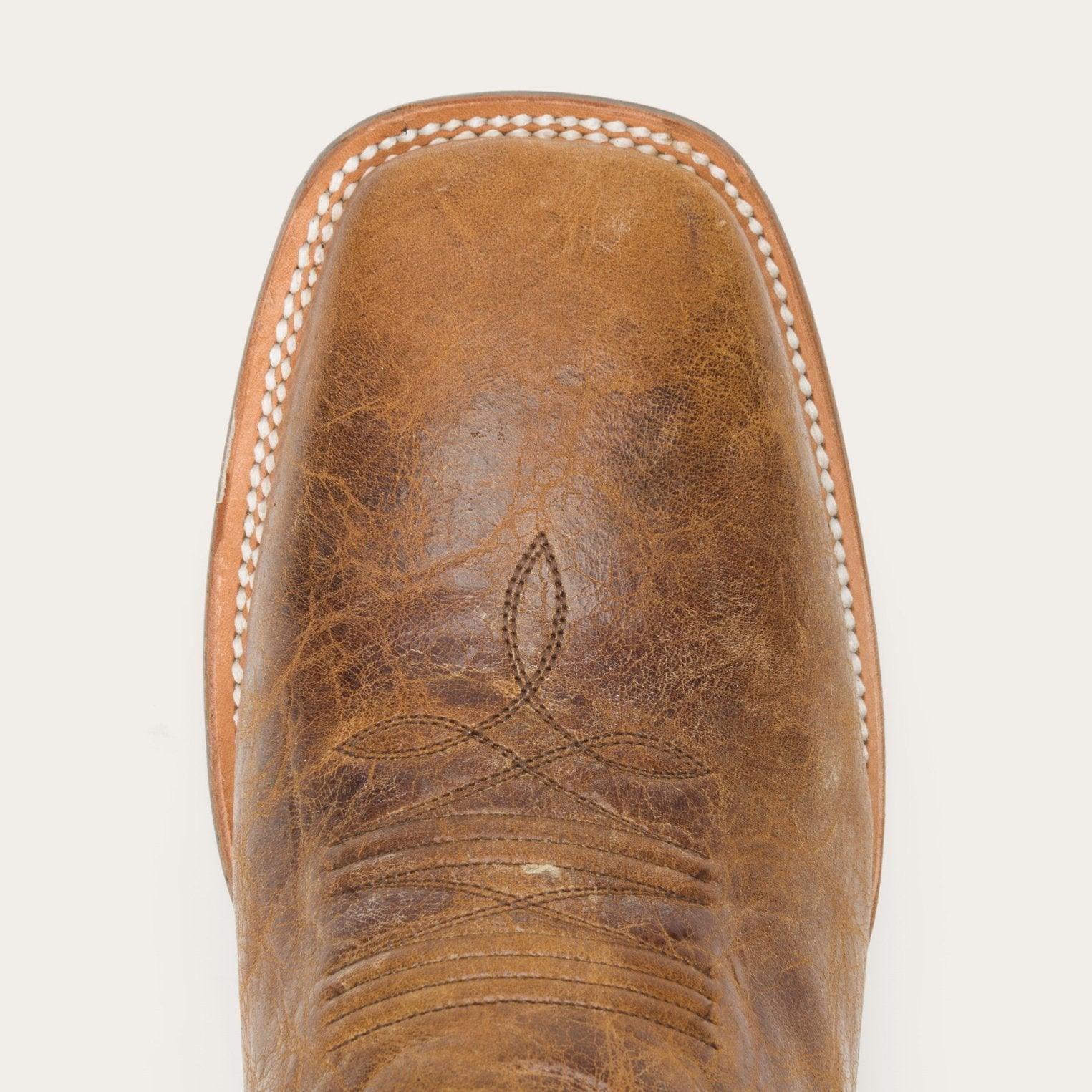 Stetson Goddard Burnished Blue & Brown Leather Boot - Flyclothing LLC