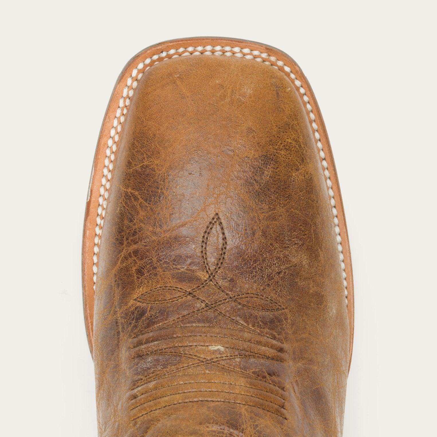 Stetson Goddard Burnished Blue & Brown Leather Boot - Stetson - Flyclothing LLC