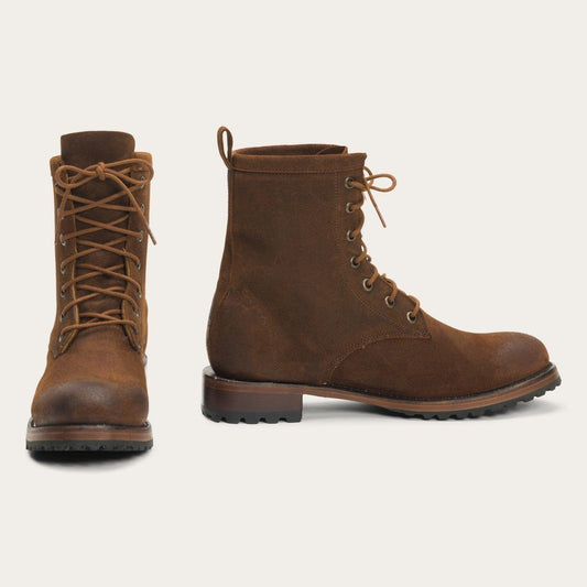 Stetson Sam Lace Up Oiled Suede Boot - Flyclothing LLC
