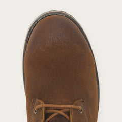 Stetson Sam Lace Up Oiled Suede Boot