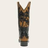 Stetson Faye Cowgirl & Horse Underlay Leather Boot - Stetson - Flyclothing LLC