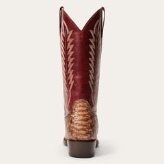 Stetson Ember Python Snip Toe Boot