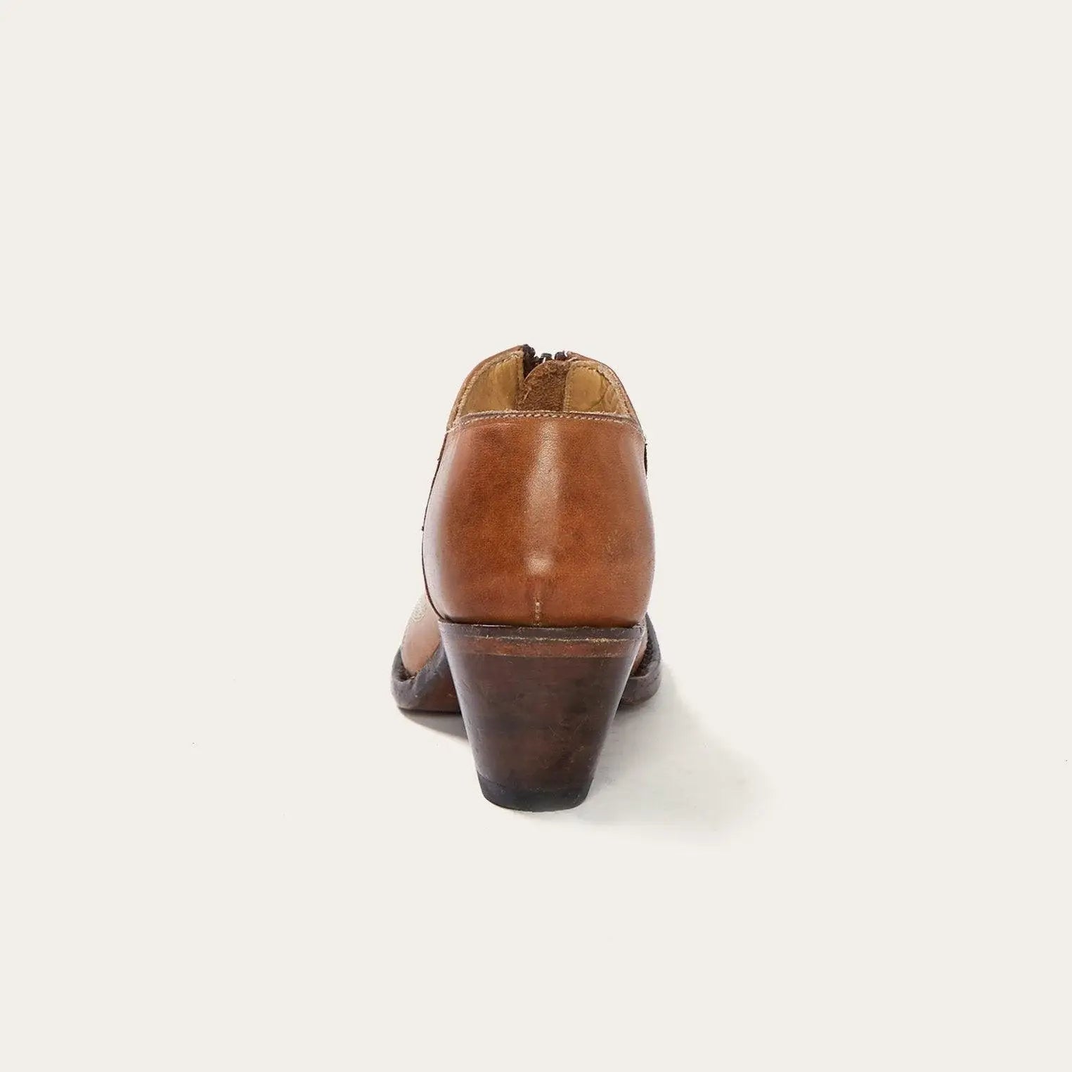 Stetson Tobacco Vintage Front Zip Shootie - Stetson - Flyclothing LLC
