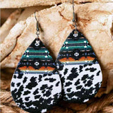 Teardrop Alloy Earrings - Trendsi