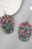 Acrylic Skull Drop Earrings - Trendsi