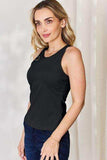 Basic Bae Full Size Round Neck Racerback Tank - Trendsi - Flyclothing LLC