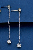 Moissanite Chain Earrings - Trendsi