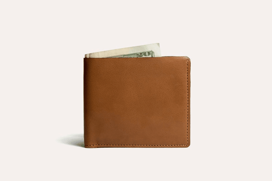 Kiko Leather Double Bifold Wallet - Kiko
