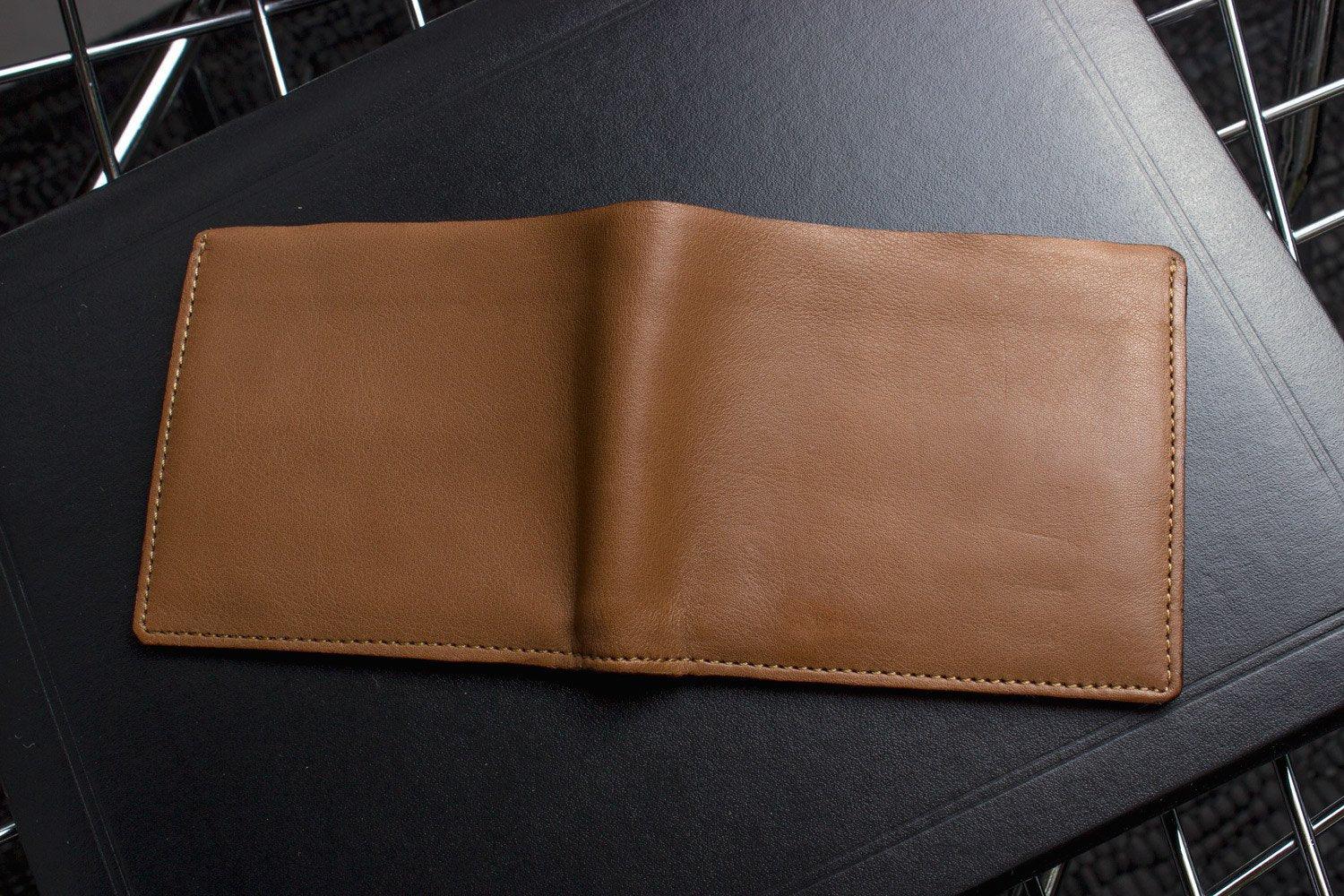 Kiko Leather Double Bifold Wallet - Flyclothing LLC