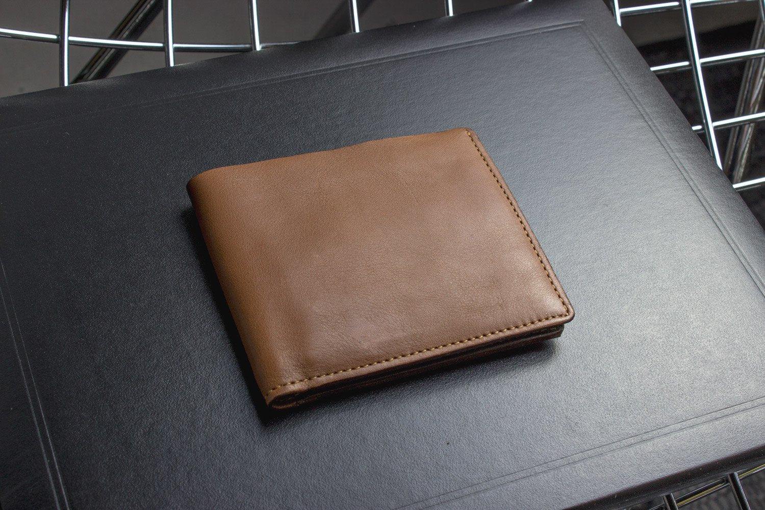 Kiko Leather Double Bifold Wallet - Flyclothing LLC