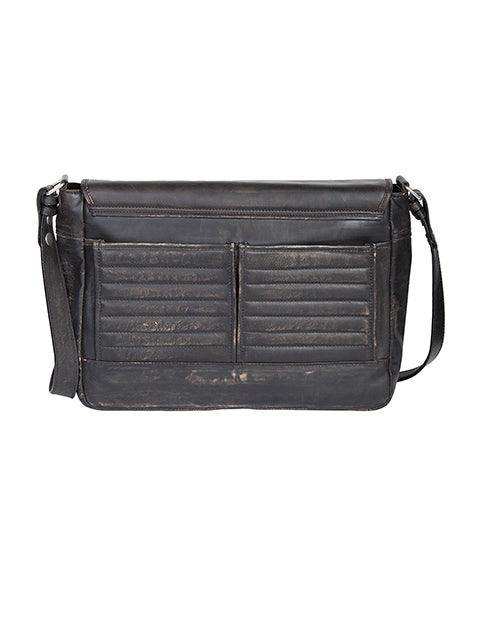 Scully BLACK BRIEFCASE - Scully Leather - Flyclothing LLC