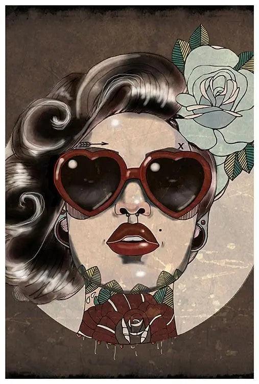 Amy Dowell Glam Print - Lowbrow Art Company