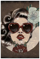 Amy Dowell Glam Print - Lowbrow Art Company