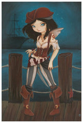 Terra Bidlespacher Jane of the Sea Print - Flyclothing LLC