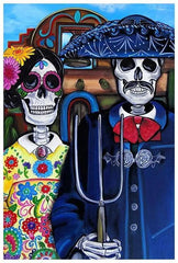 Melody Smith Mex Am Gothic Print - Lowbrow Art Company