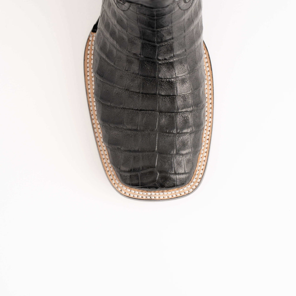 Ferrini USA Belly Caiman Dakota Men's Boots - Ferrini USA - Flyclothing LLC
