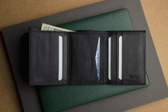 Kiko Leather Trifold Wallet - Kiko