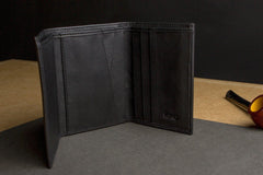 Kiko Leather Trifold Wallet - Kiko